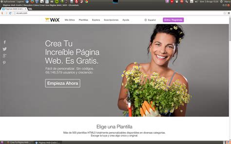 wix iniciar sesion|Crear Página Web gratis 